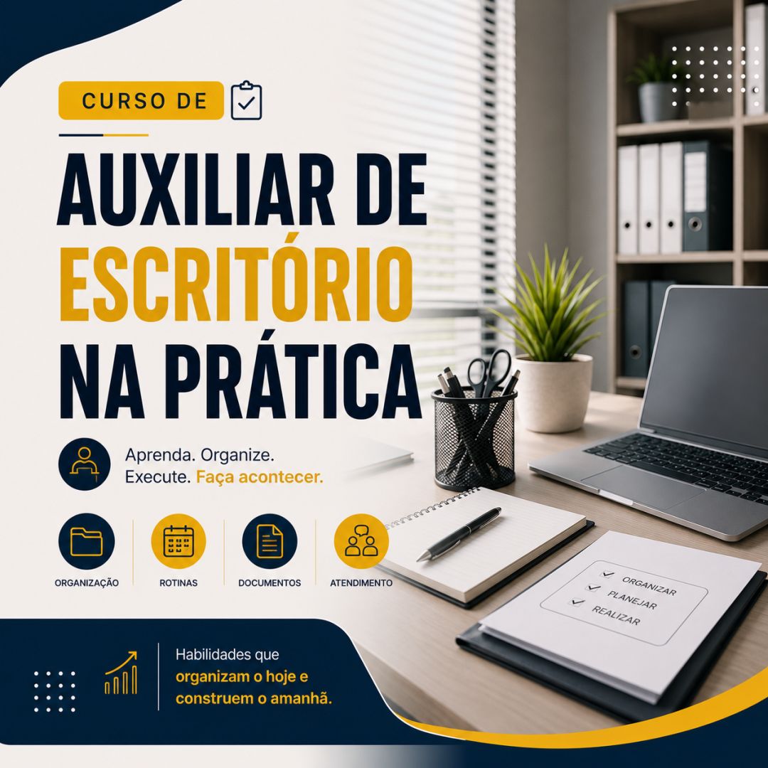 Curso de Auxiliar de Escritório na Prática