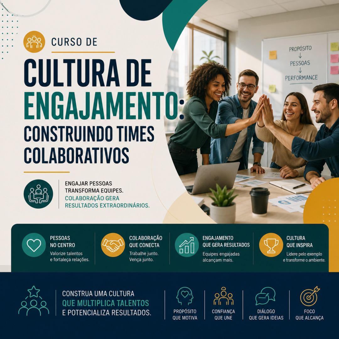 Curso de Cultura de Engajamento: Construindo times colaborativos