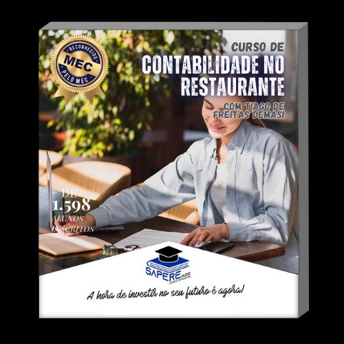 Curso de Contabilidade no Restaurante
