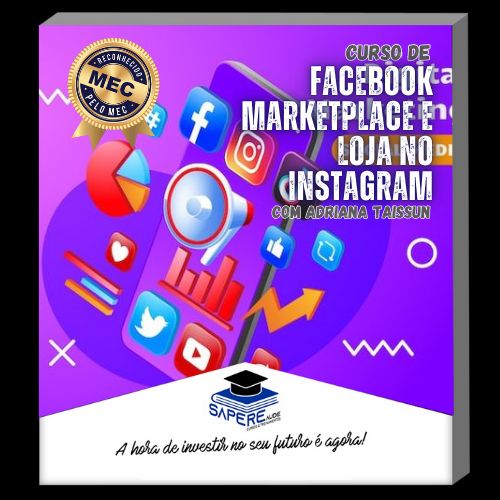 Curso de Facebook Marketplace e Loja no Instagram