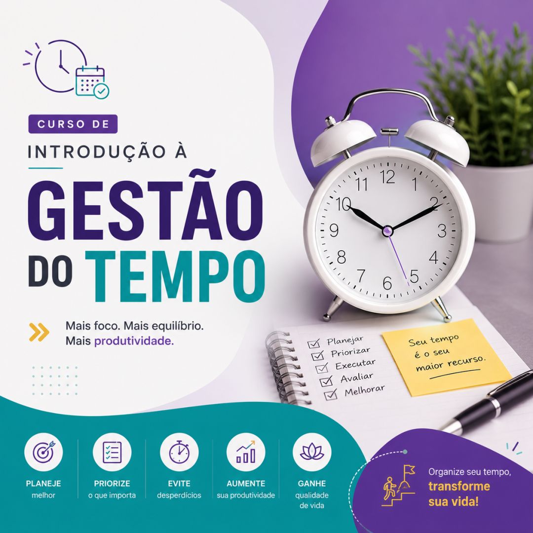 Curso de Introdução à Gestão do Tempo