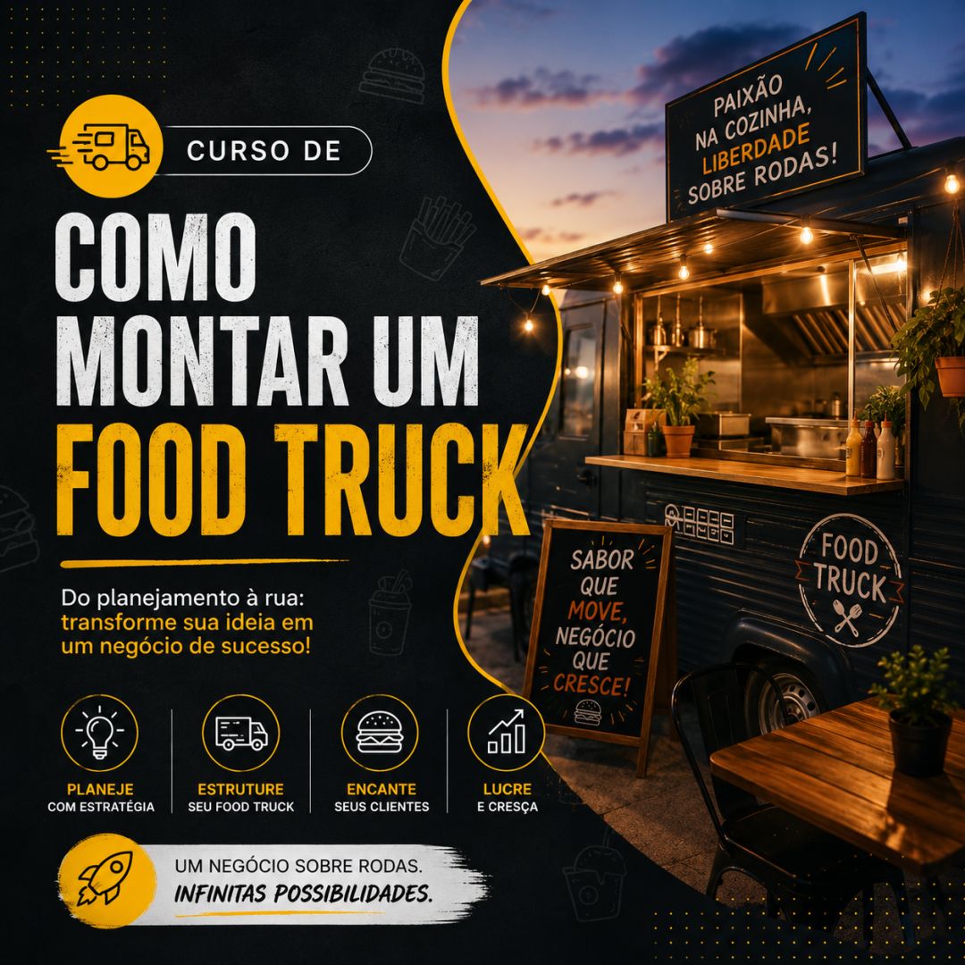 Curso de Como Montar um Food Truck