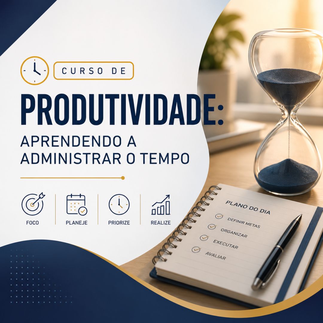 Curso de Produtividade: Aprendendo a Administrar o Tempo