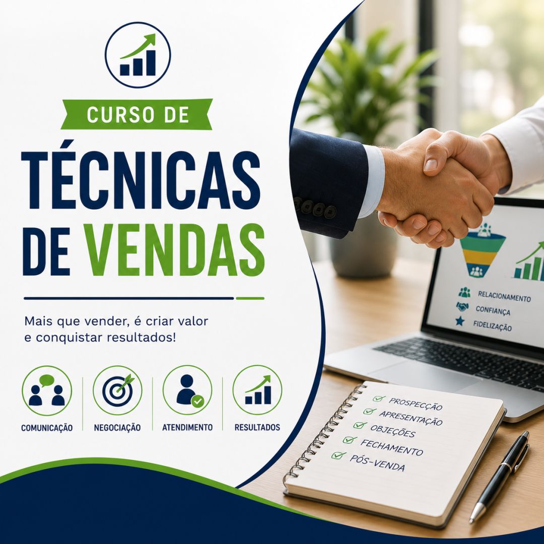 Curso de Técnicas de Vendas