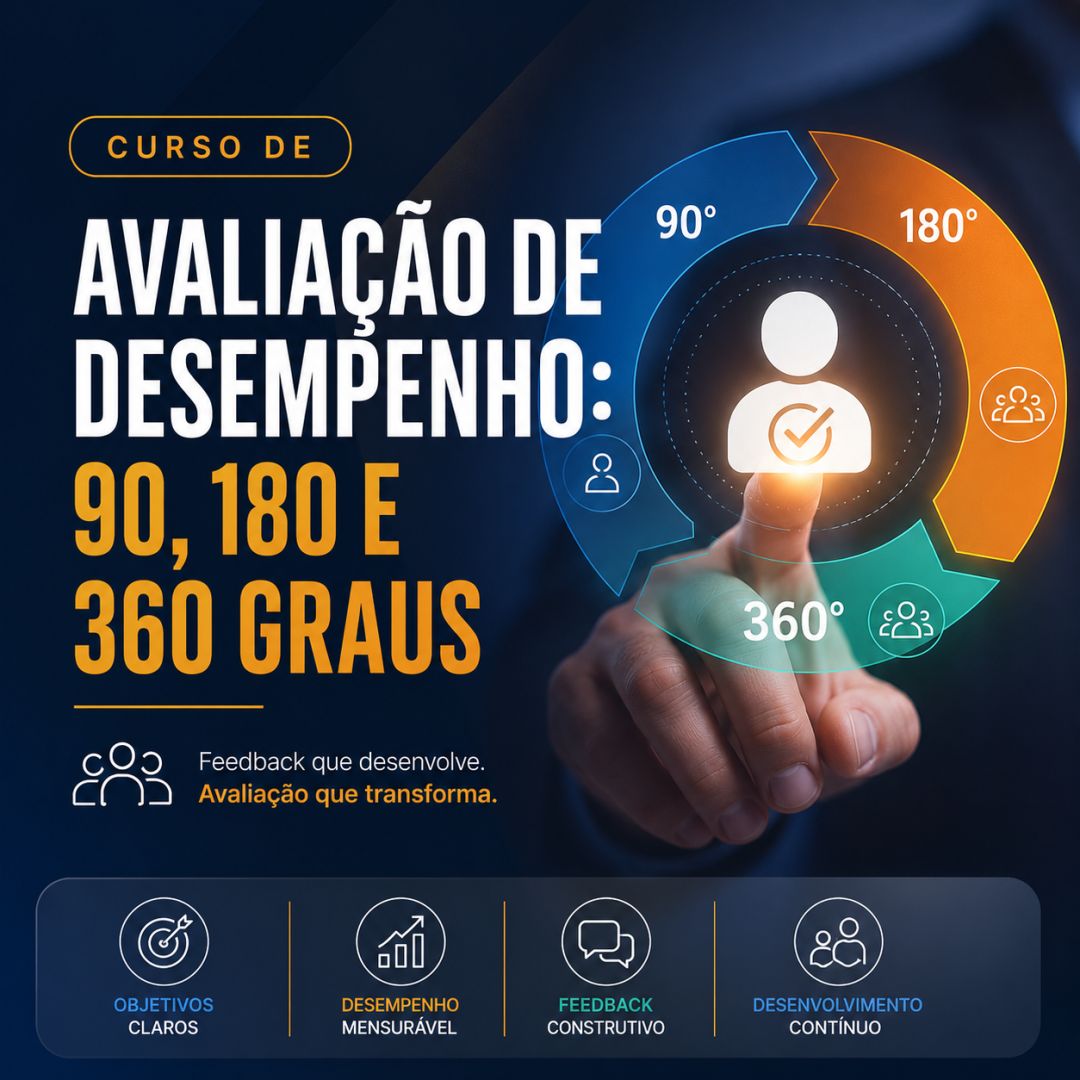 Curso de Avaliação de Desempenho: 90, 180 e 360 Graus