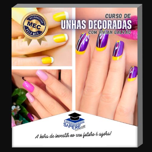 Curso de Unhas Decoradas